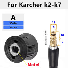 Pressure Washer Adapter Quick Coupler by Snagg A Fitter