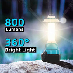 800 lumen LED lantern for Makita 18V batteries – image 3