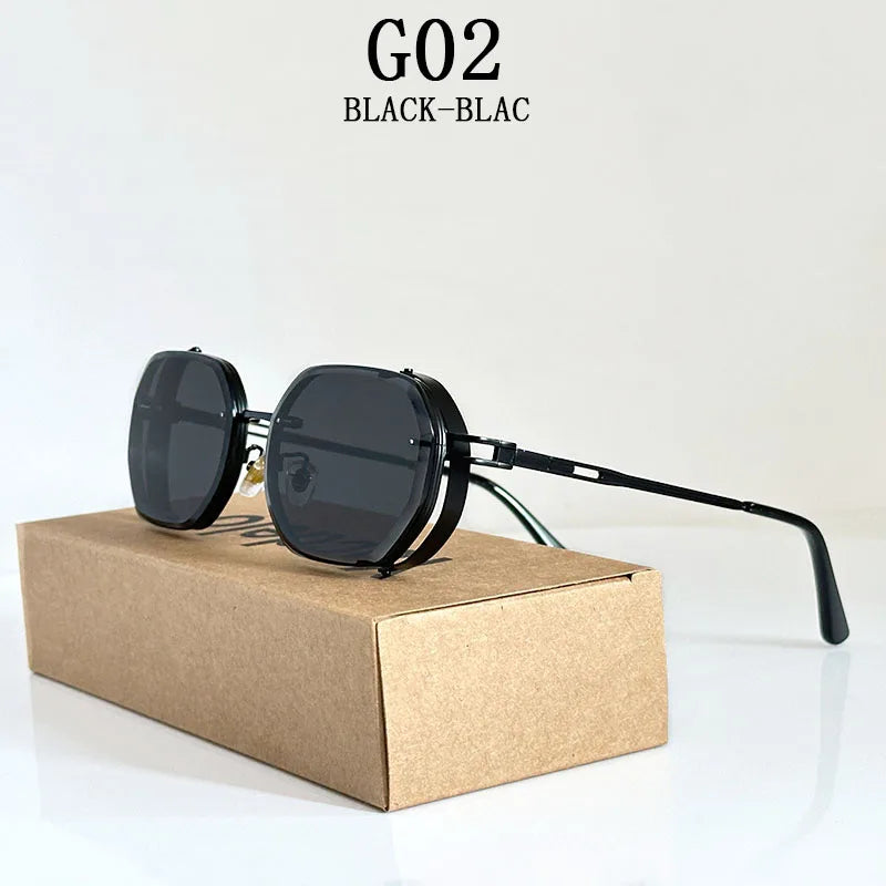 Steampunk Square Sunglasses by Snagg A Shades
