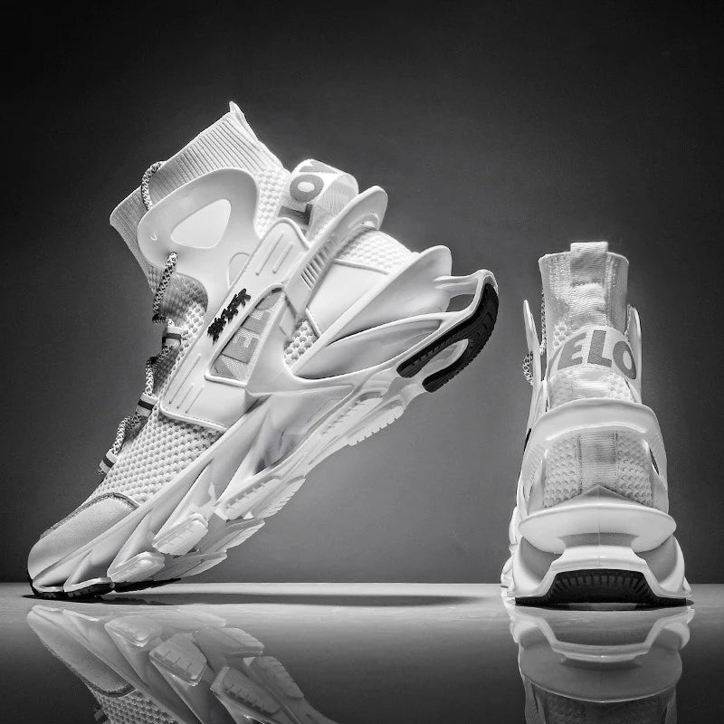 Men’s Air Mesh Sneakers – Casual Trainers with Anti-Odor Comfort by Snagg A Shoes