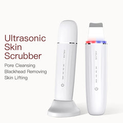 Ultrasonic Skin Scrubber & EMS Facial Lifting Device