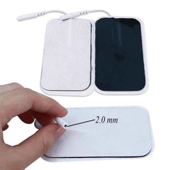 Reusable TENS/EMS Electrode Pads – Self-Adhesive Gel Therapy Patches (20–100 Pack)