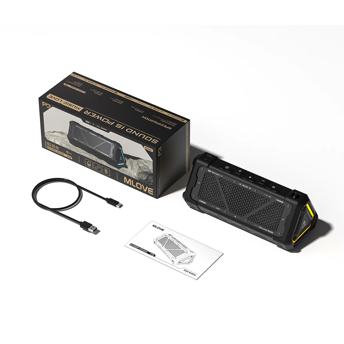 40W Bluetooth 5.3 Speaker by Snagg A Portable Speaker