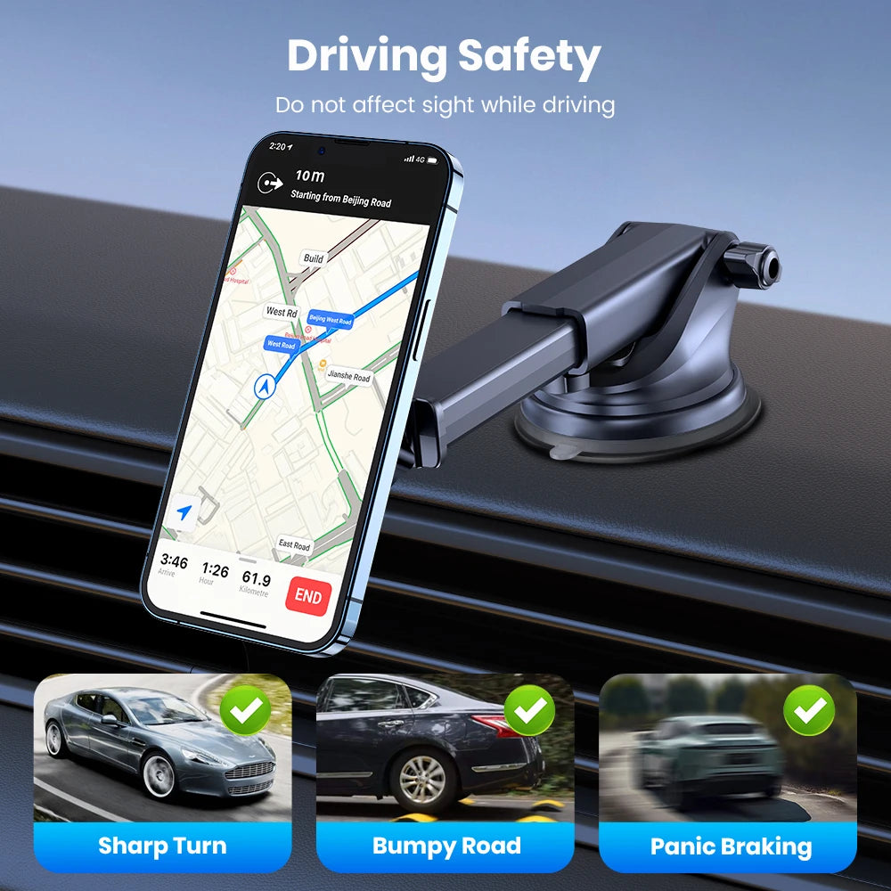 360° Magnetic Car Phone Holder by Snagg A Phone Holder