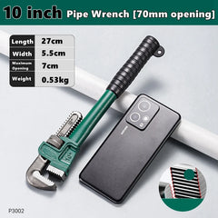 Heavy Duty Straight Pipe Wrench by Snagg A Spud Wrench