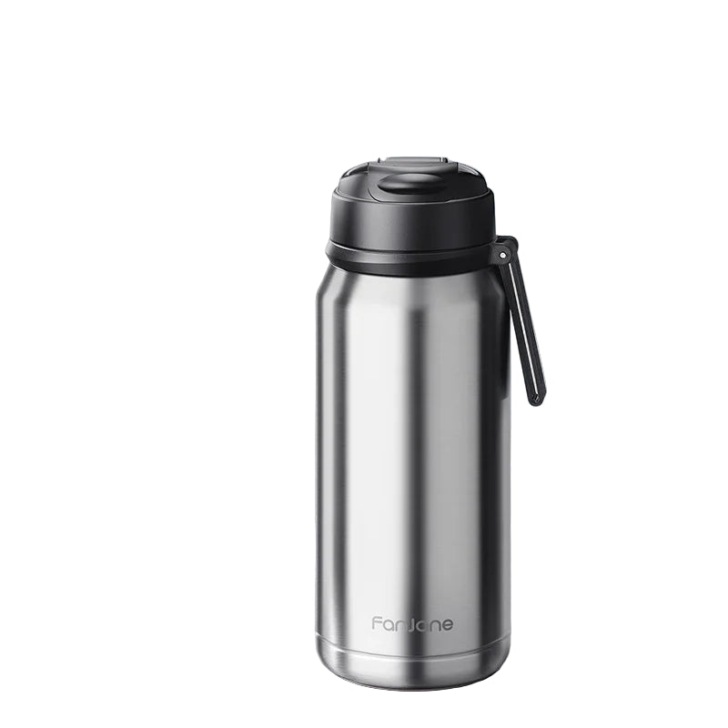 Thermos Bottle With Magnetic Tea Infuser For Travelers by Snagg A Mug