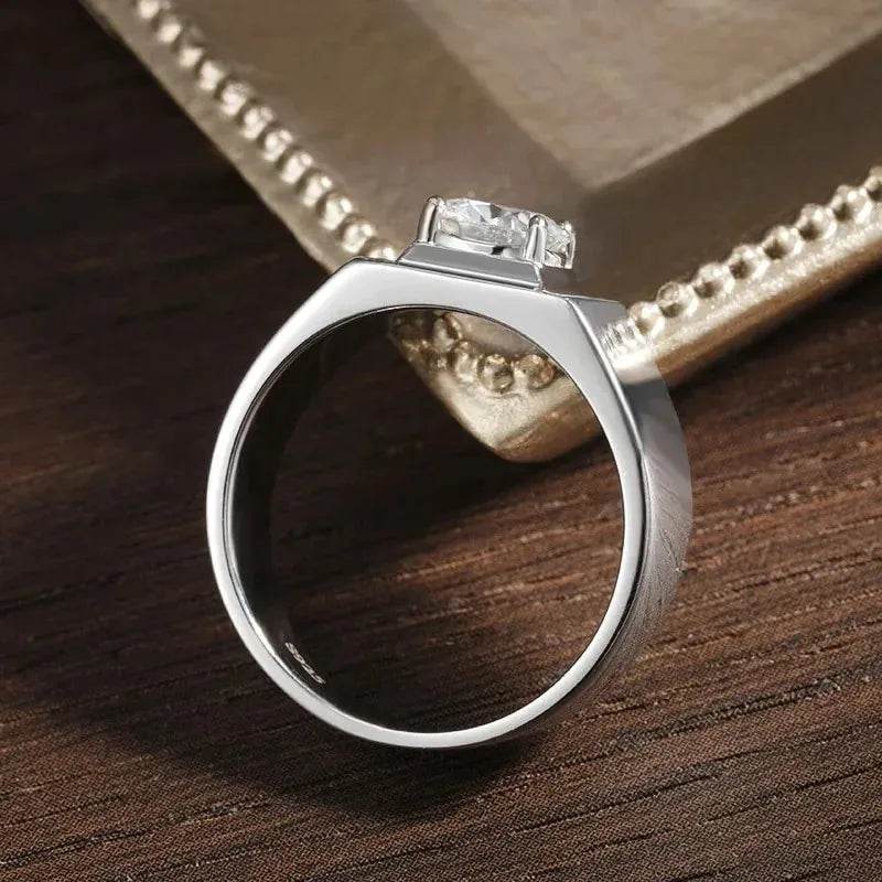 1ct Men’s Moissanite Ring - SnaggIt