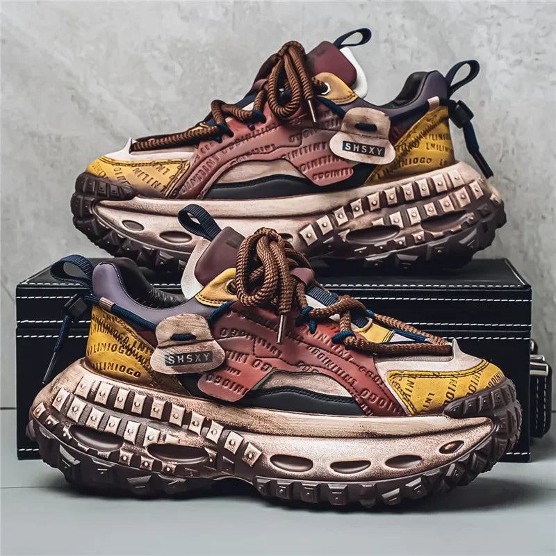 Thick Bottom Outdoor Sports & Loafers Shoes by Snagg A Shoes