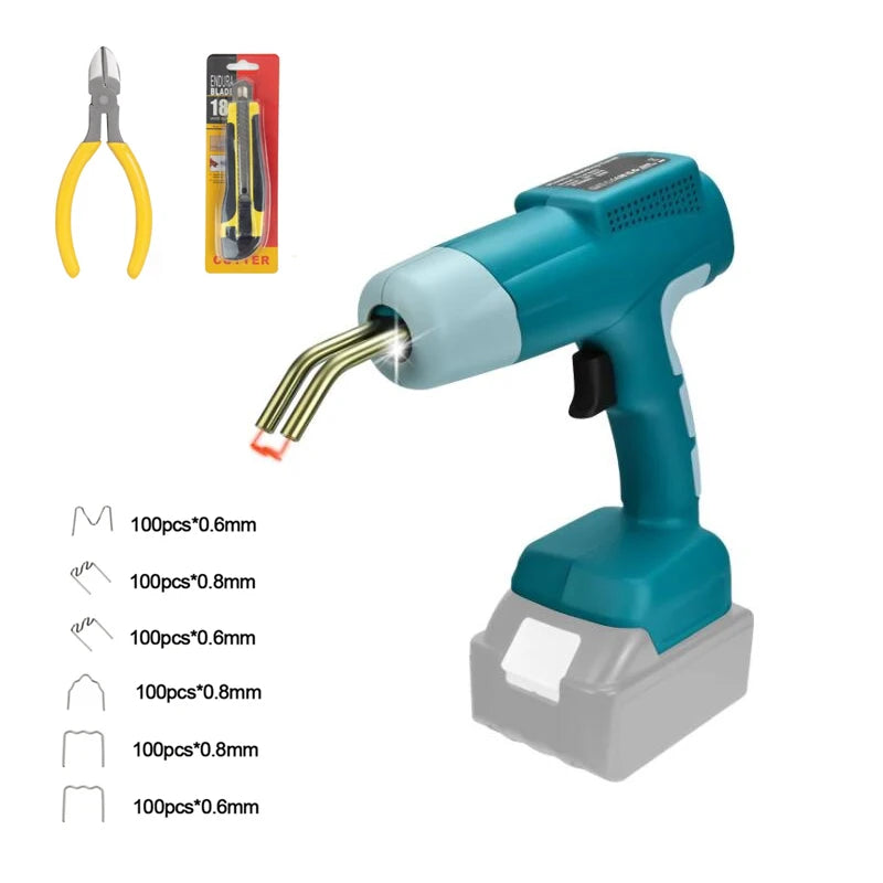 80W cordless plastic welder kit with staples and case – image 8