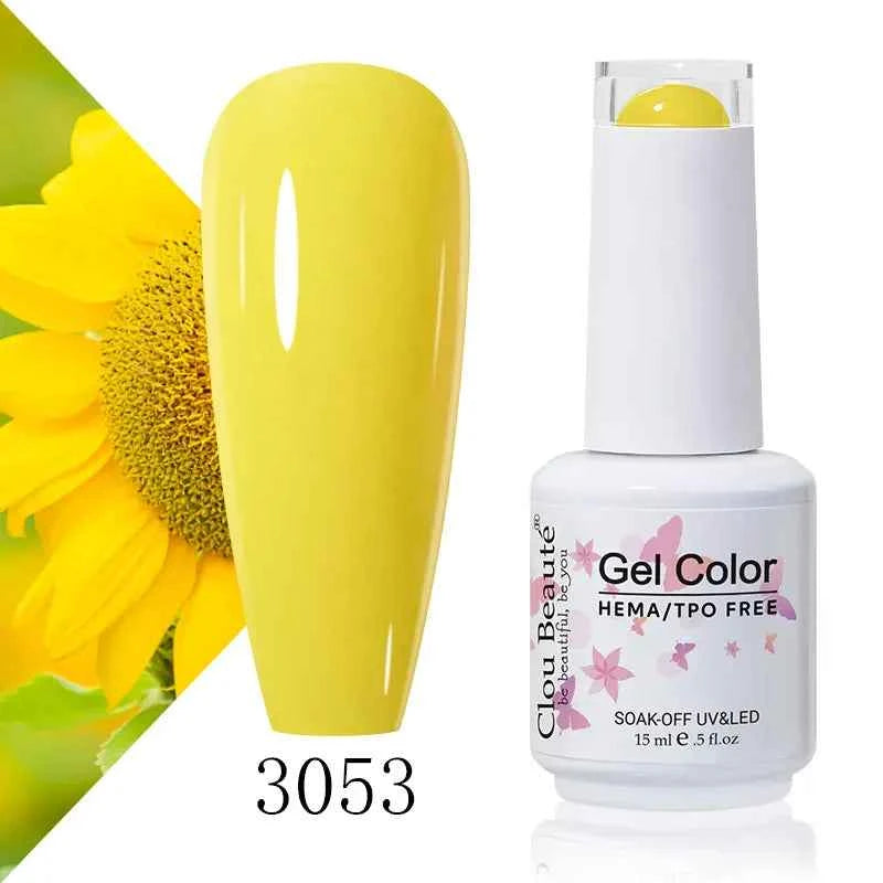 Professional 15ml HEMA & TPO-Free Gel Polish – High-Performance Semi-Permanent Varnish for Sensitive Skin
