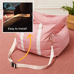 Waterproof Dog Car Seat Bed by Snagg A Pet Seat