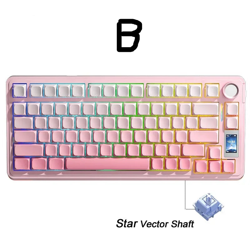 75% Wireless Mechanical Keyboard - 4000mAh Battery by Snagg A Keyboard