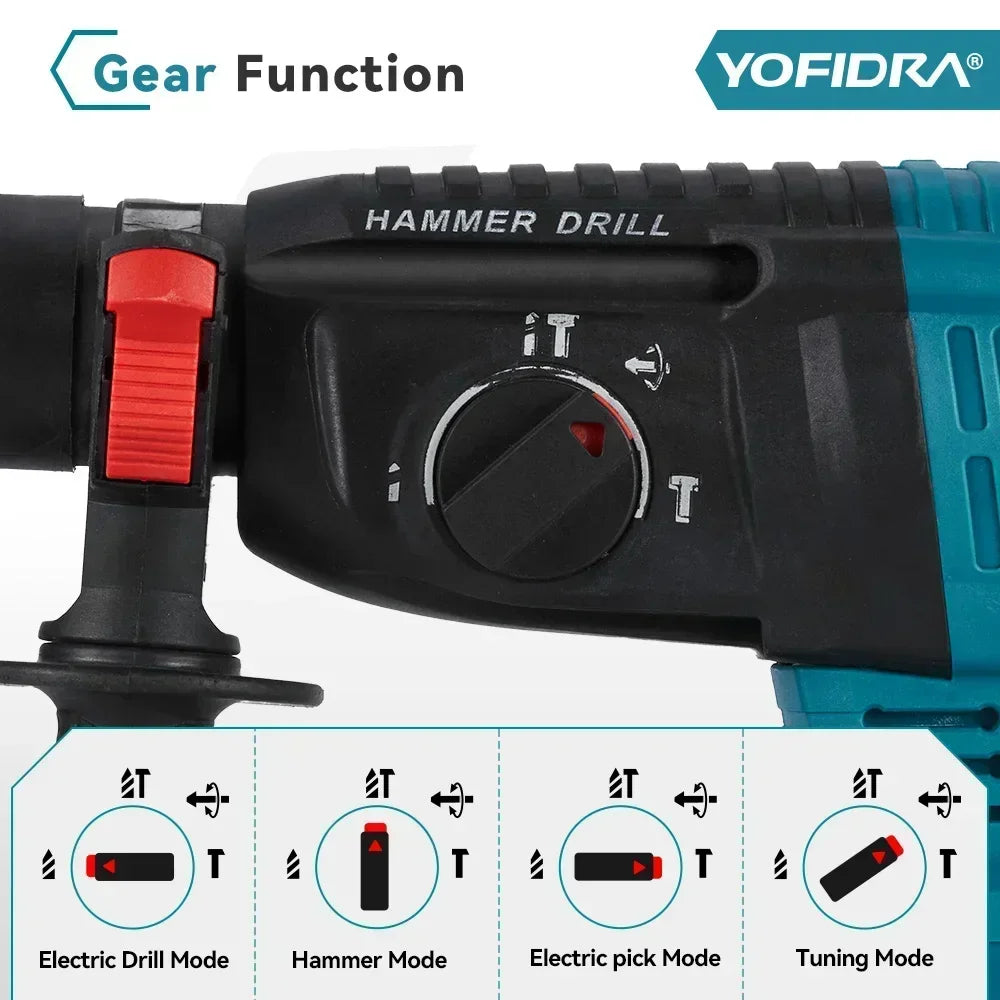 Brushless Rotary Hammer Drill