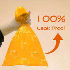 EPI Photodegradable Orange Scented Waste Bags | High-Utility Leak-Proof Kit