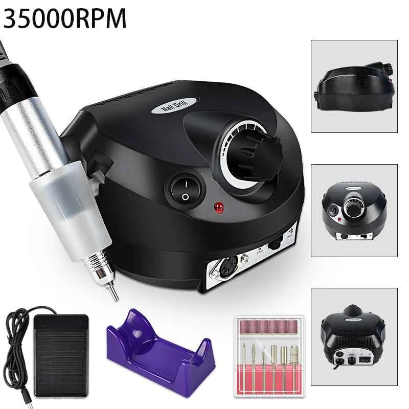27 Color Ultimate Professional Manicure Station – Poly Extension & Gel Polish Mega Kit with UV/LED System
