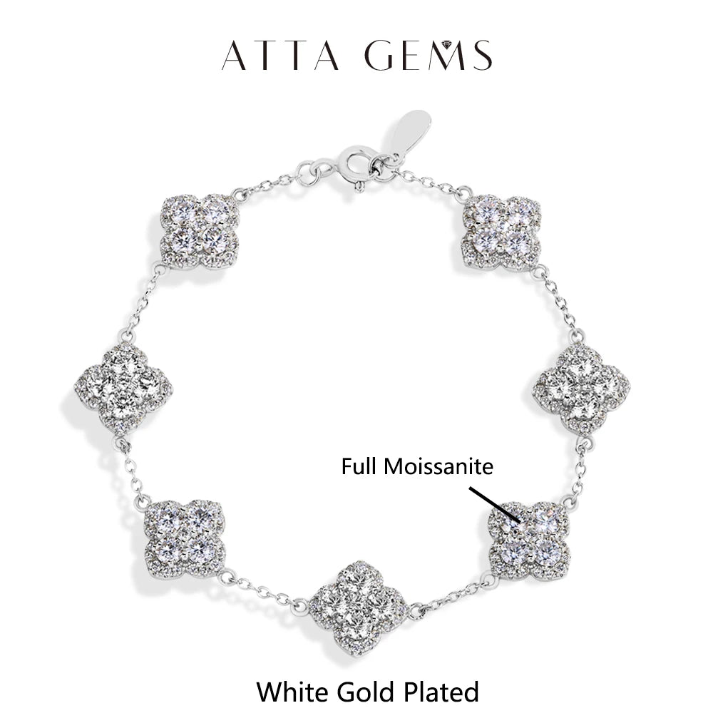 Full Moissanite Luxury Bracelet