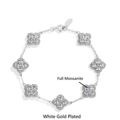 Full Moissanite Luxury Bracelet by Snagg A Bracelet