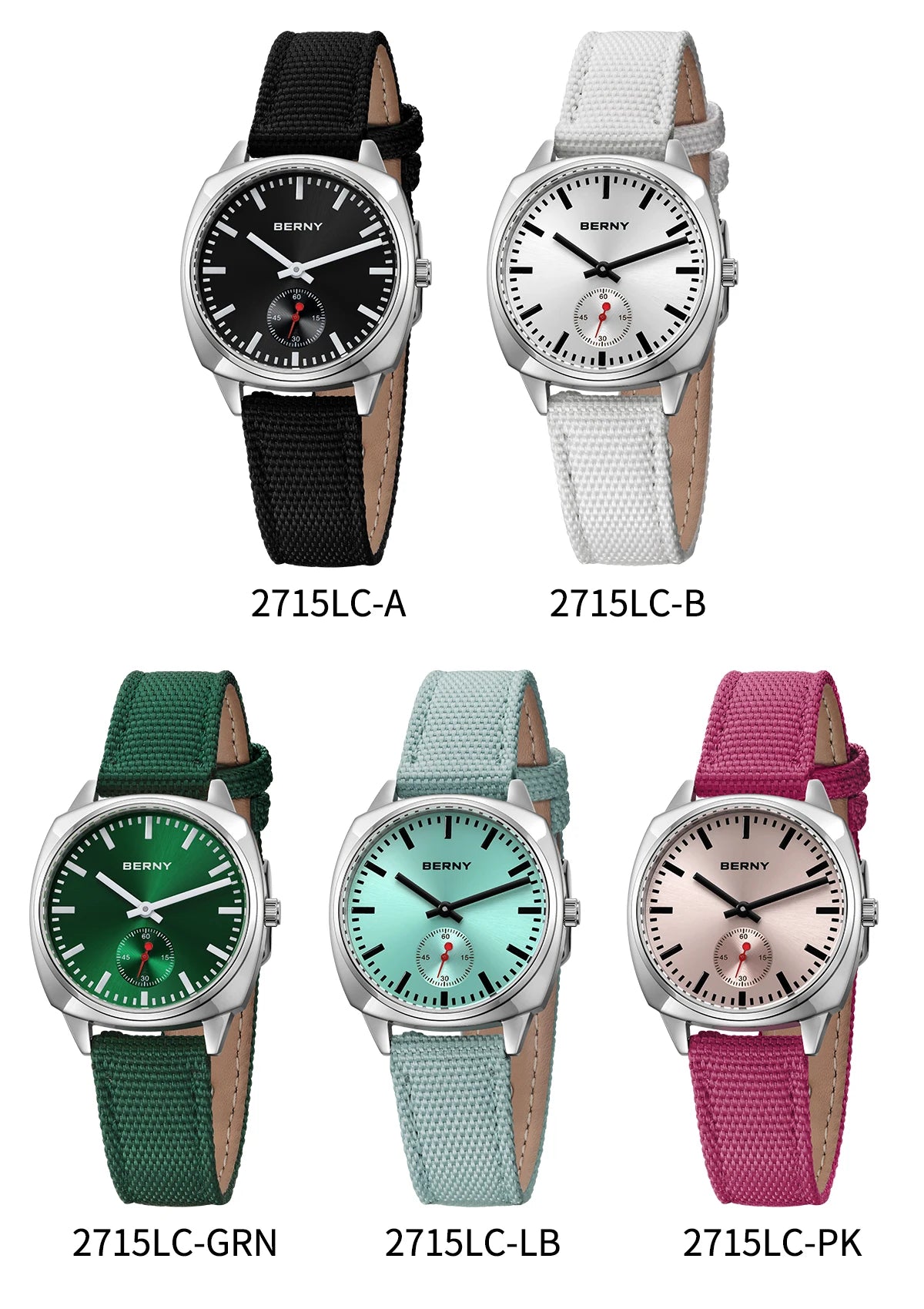 BERNY Ladies Railway Watch