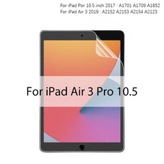Paper Like Matte Screen Protector Film for iPad – Writing & Drawing PE Soft Film (No Glass)