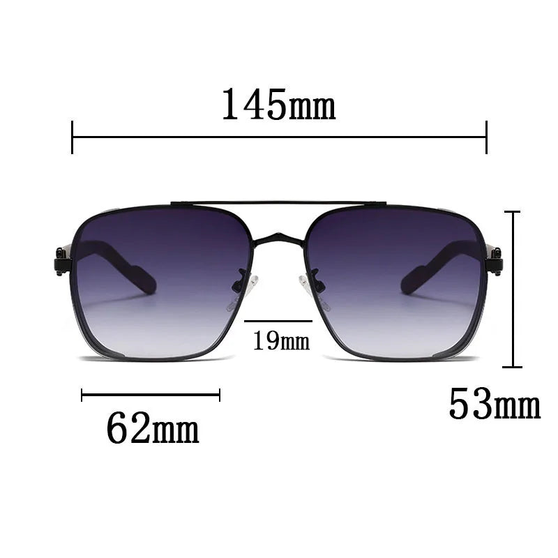 Luxe Vintage Square Sunglasses by Snagg A Shades