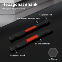 13 Pcs Impact Torx & Allen Wrench Drill Bit Set – T7 to T40 Hex-Shank S2 Steel Bits