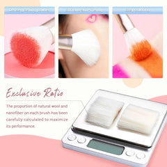 Professional Makeup Brush Set (15–25 Pieces)