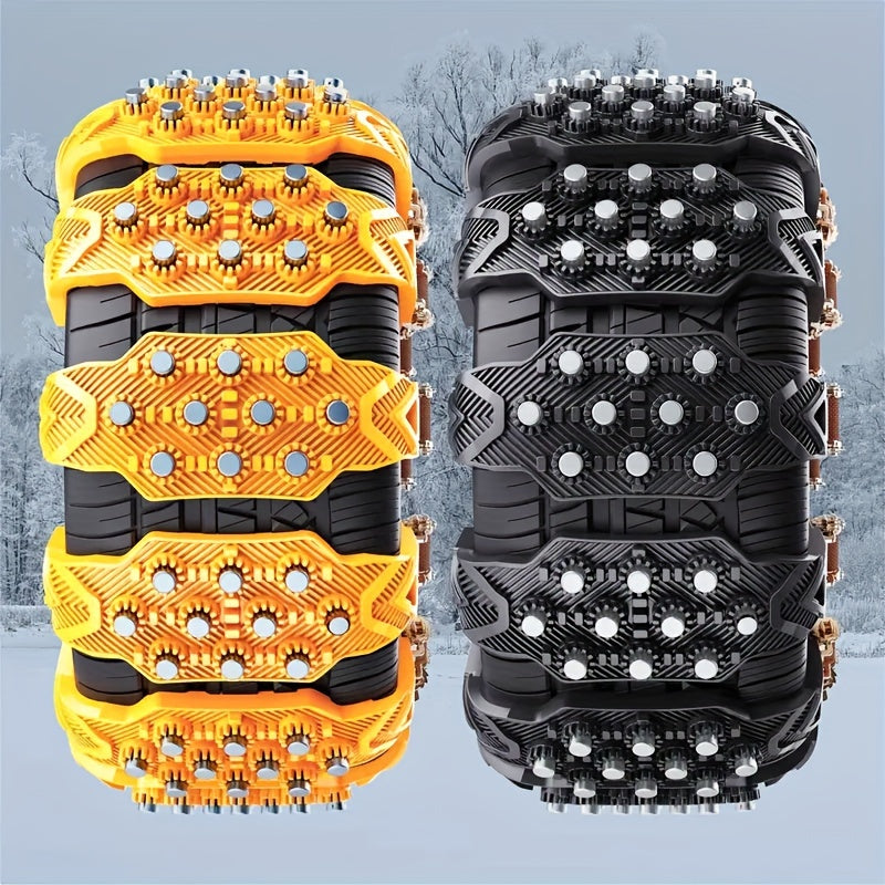 4pcs Universal Car Snow Chains by Snagg A Snow Chains
