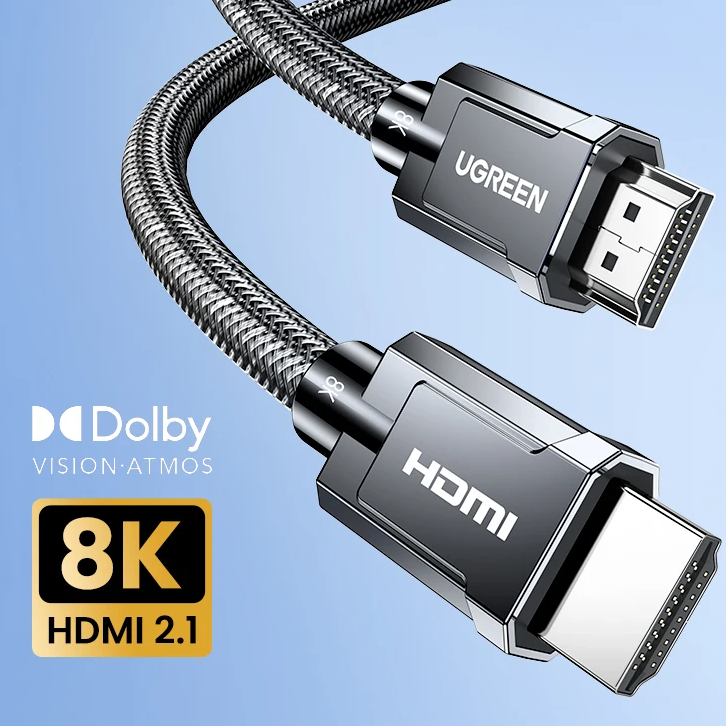 8K HDMI 2.1 Cable Ultra High Speed Dolby Vision Support for TV, PS5 & Streaming Devices by Snagg An HDMI Cable