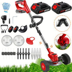 Cordless 21V 3-in-1 Lawn Trimmer