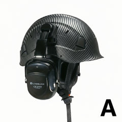 Carbon Fiber Pattern Safety Helmet by Snagg A Safety Helmet