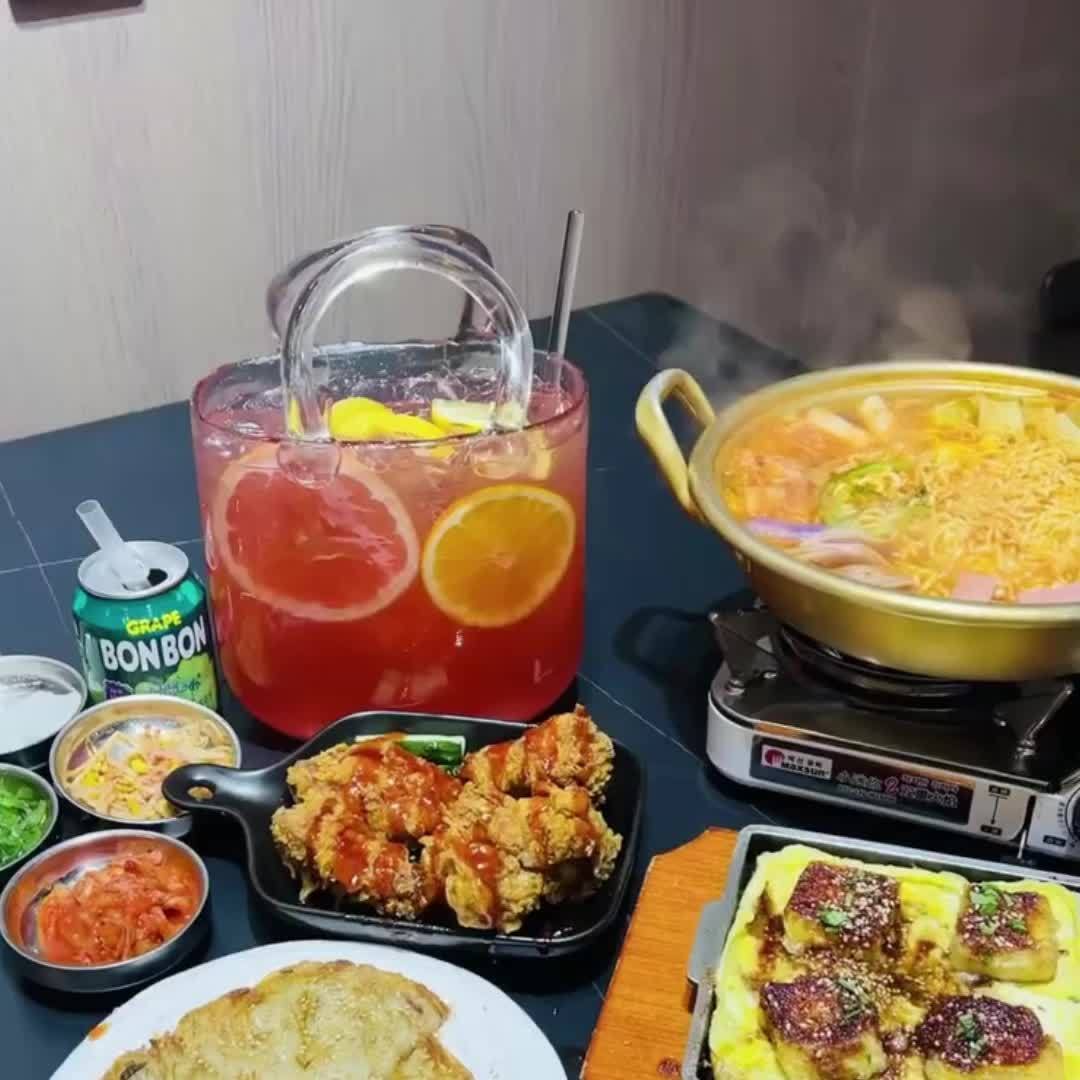 Retro Glass Water Dispenser Reusable Home Large Capacity by Snagg A Jug