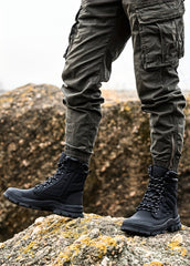 Men's High Top Work Safety Boots by Snagg A Safety Shoes