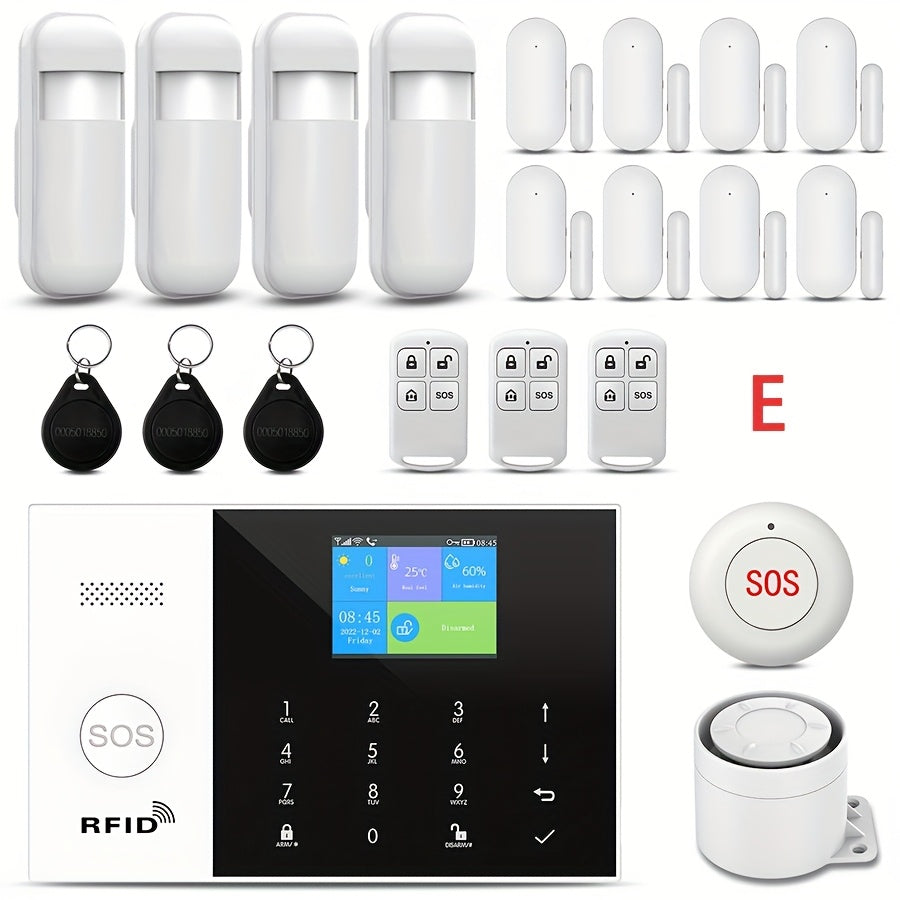 4G WiFi Smart Home Alarm System by Snagg A Sensor Alarm