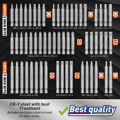 258pcs Screwdriver & Bit Set - SnaggIt
