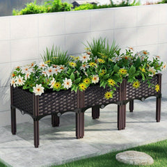 Raised Garden Bed Planter Box 120×40×36cm by Snagg A Garden Bed