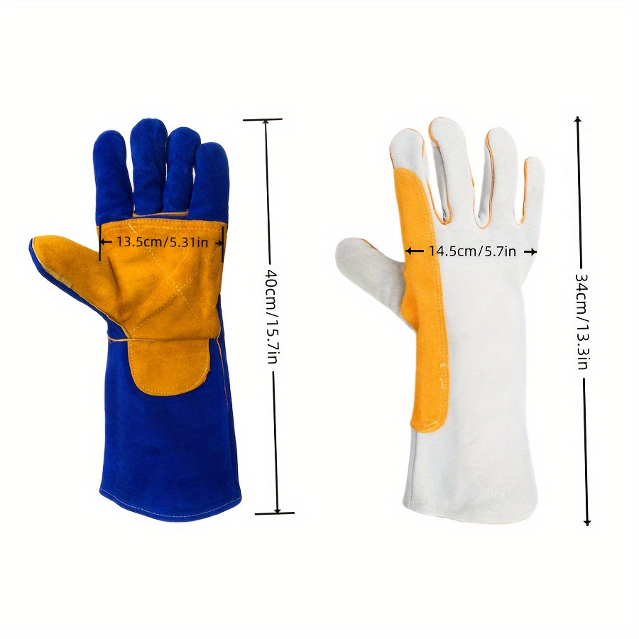 Heat-Resistant Welding Gloves