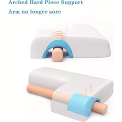 Couple’s Spinal Alignment Arch Pillow – Zero Pressure Design by Snagg A Pillow