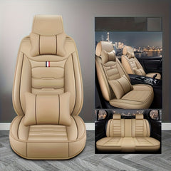 5 Seater Faux Leather Car Seat Cover Set by Snagg A Seat Cover