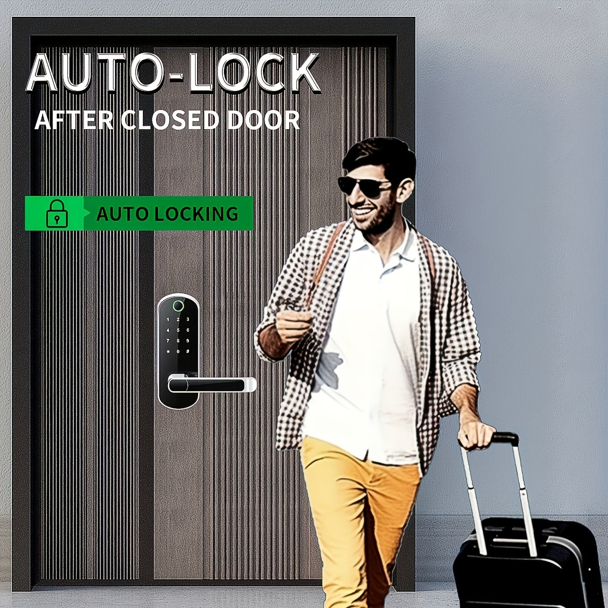 Smart Keyless Entry Door Lock by Snagg A Smart Door Lock