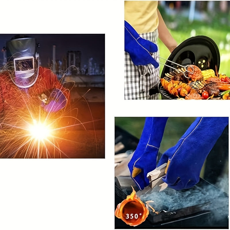 Heat-Resistant Welding Gloves