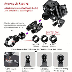 Motorcycle Phone Mount by Snagg A Phone Holder