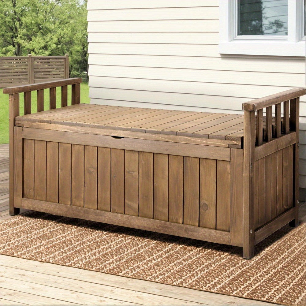 Heavy Duty Outdoor Large Lockable Storage Bench by Snagg A Box