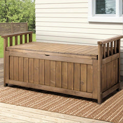 Heavy Duty Outdoor Large Lockable Storage Bench by Snagg A Box