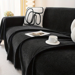 2pcs Chenille Sofa Covers Modern, Pet-Friendly & Double-Sided by Snagg A Sofa Cover