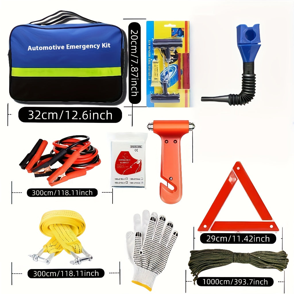 10 in 1 Car Emergency Tool Kit by Snagg An Emergency Kit