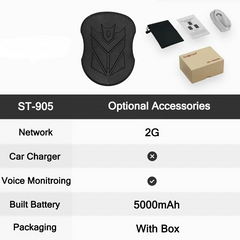Waterproof GPS Tracker with 5000mAh Battery by Snagg A Tracker