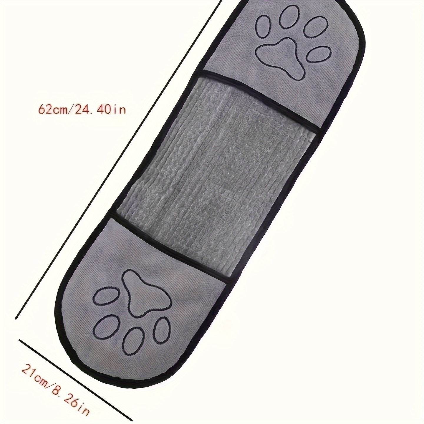 4 Pcs Absorbent Pet Bath Towel - SnaggIt