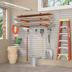 Heavy Duty Wall Mounted Lumber Storage Rack