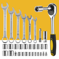 158pcs Premium Home & Auto Tool Kit Set