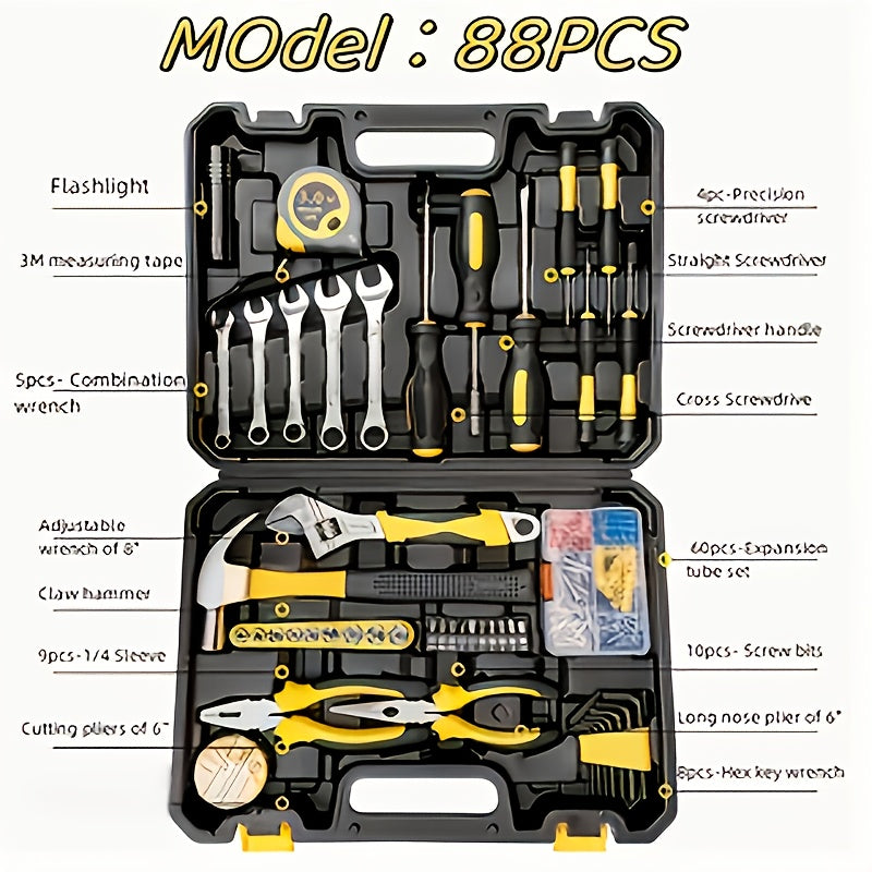 88pcs Household Tool Kit